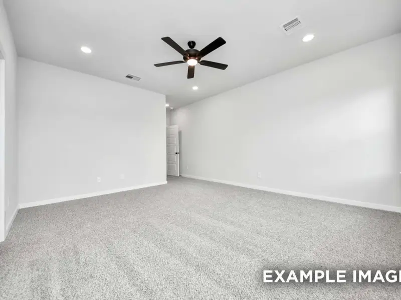 Spacious, unfurnished interior of a new home in Sundance Cove, Crosby (Image 29).