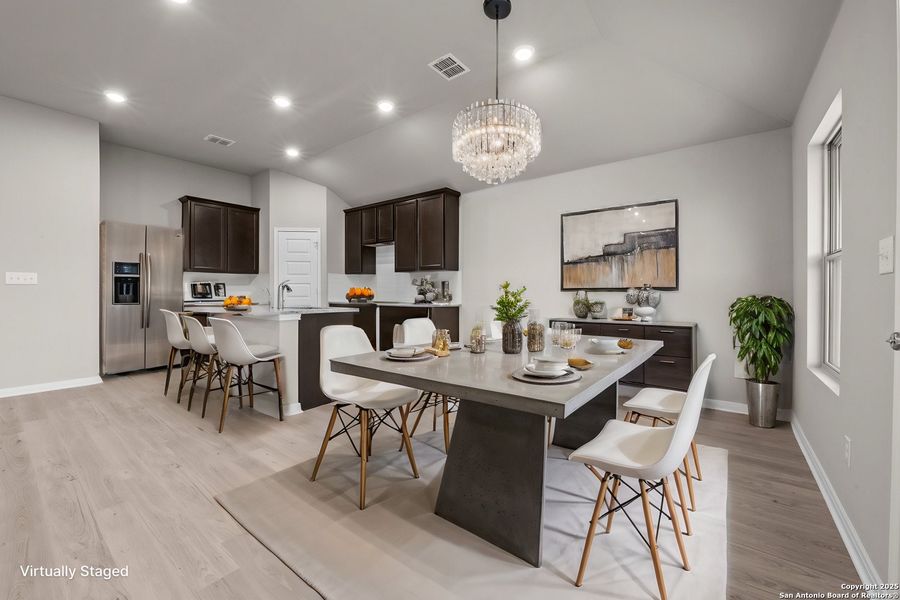 Furnished interior view inside a new home in Paloma Park, Converse (Image 12). Furnished interior view inside a new home in Paloma Park, Converse (Image 12).