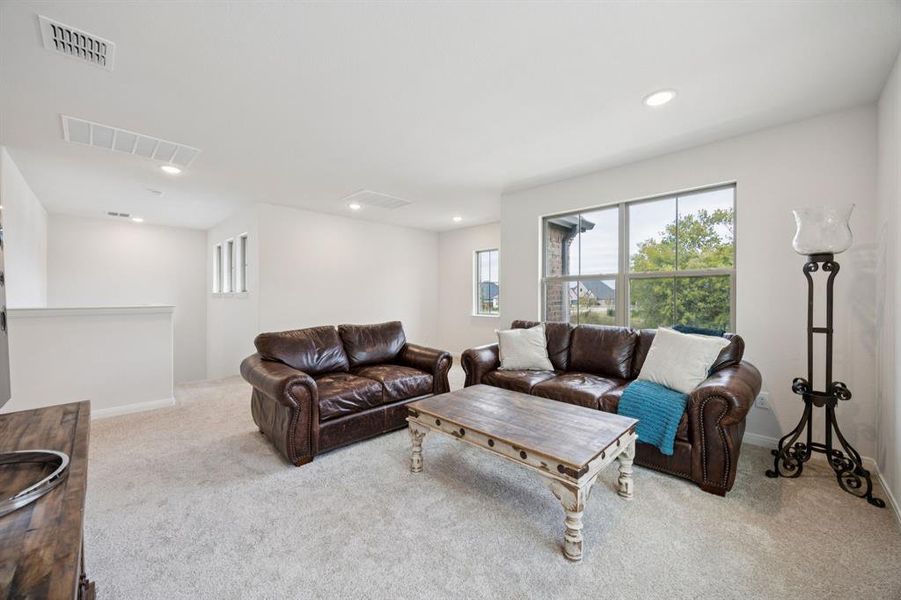 Furnished interior view inside a new home in Mantua Point, Van Alstyne (Image 21).