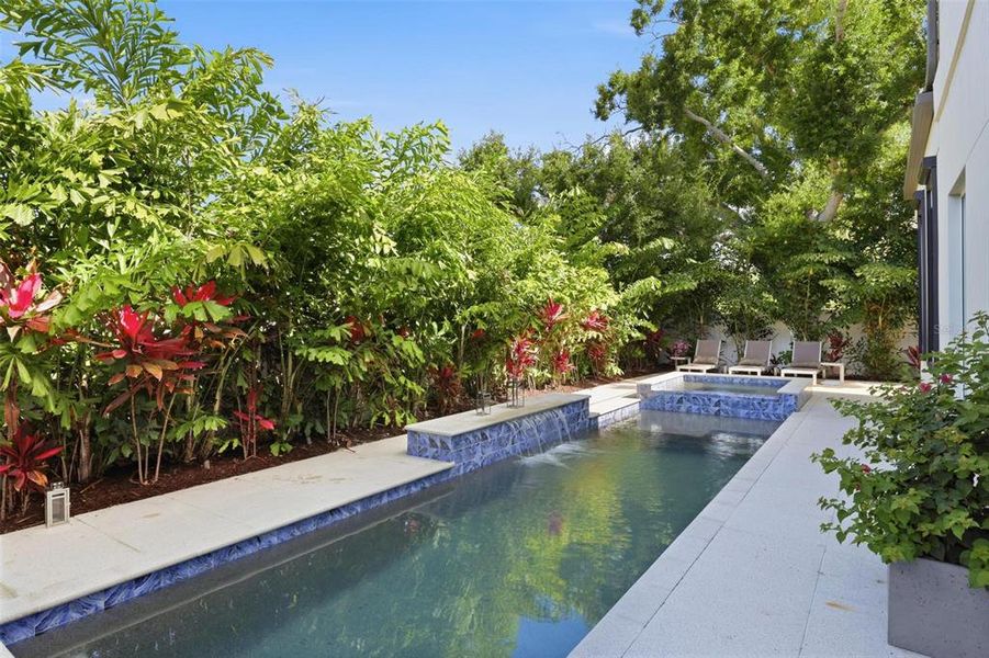 Exterior details and patio area of a home in , Sarasota (Image 35).