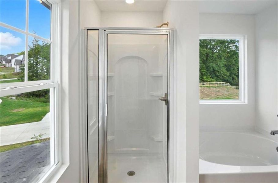 Furnished interior view inside a new home in Creekside Landing, Dallas (Image 3).