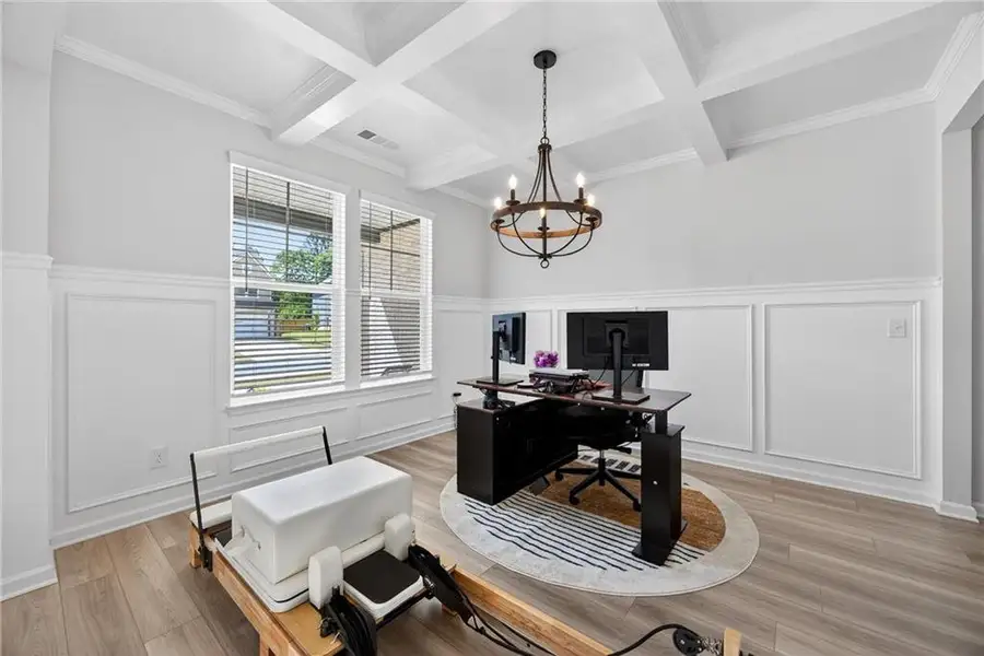 Furnished interior view inside a new home in , Stockbridge (Image 17).