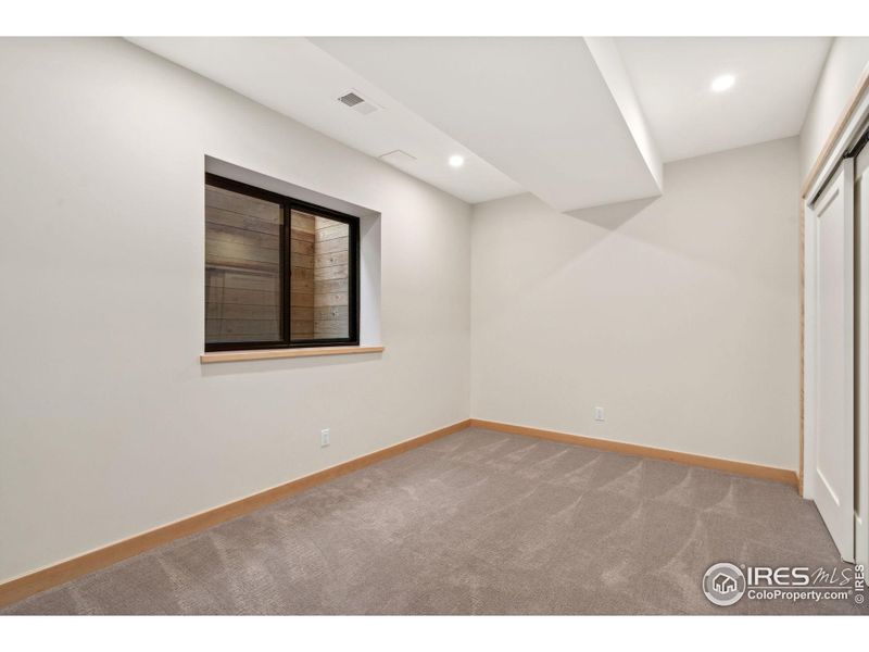 Second of Three Basement Bedrooms