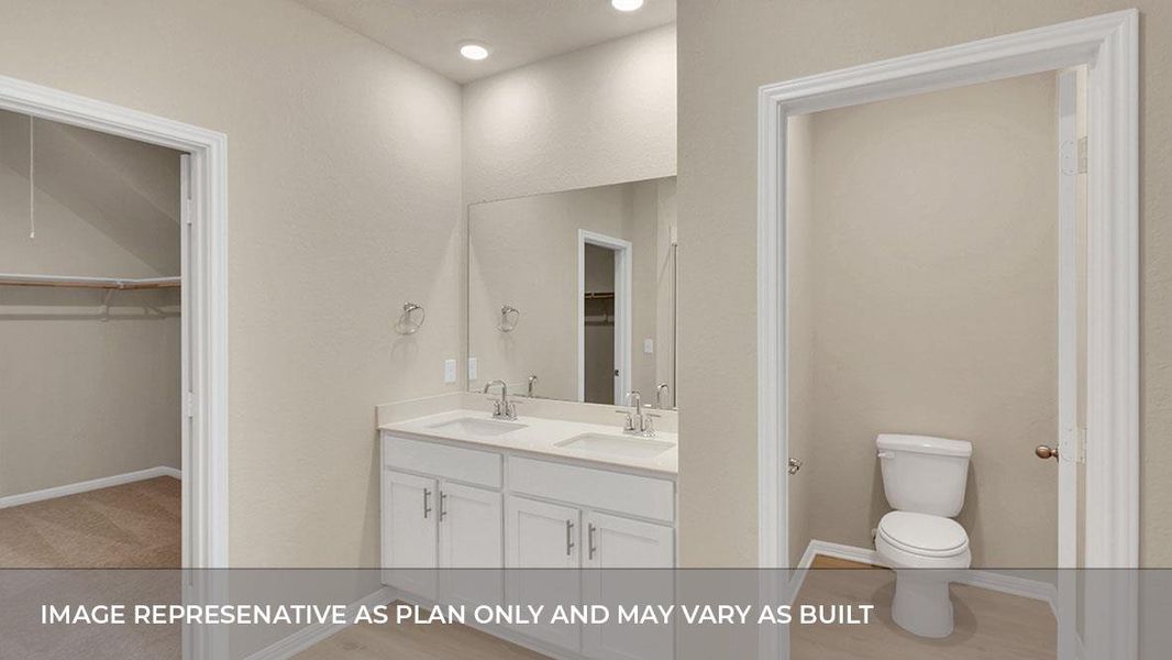 Furnished interior view inside a new home in Bar W Ranch, Leander (Image 10).