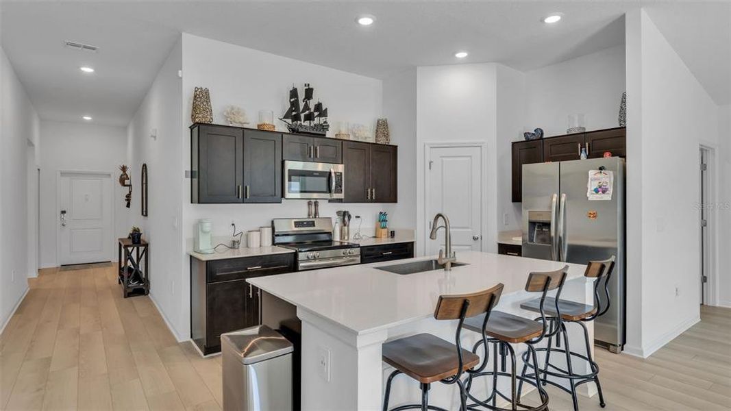 Furnished interior view inside a new home in Ranches at Lake McLeod, Eagle Lake (Image 11).