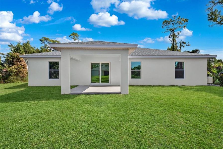 Exterior details and patio area of a home in , Port Charlotte (Image 26). Exterior details and patio area of a home in , Port Charlotte (Image 26).