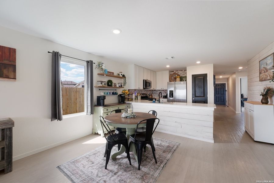 Furnished interior view inside a new home in Spring Grove, Converse (Image 6).