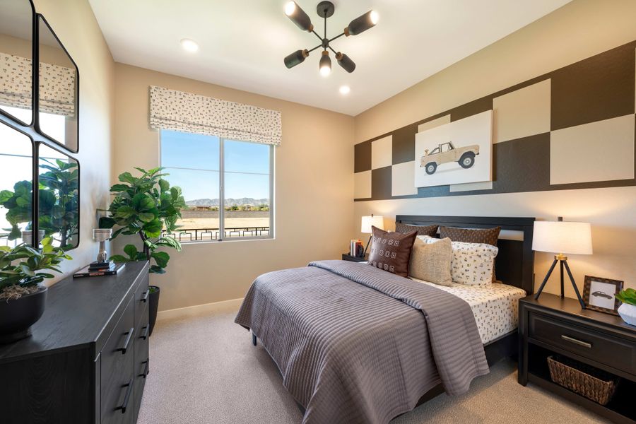 Representative furnished interior of a home built from the Holly Plan 5007 by Tri Pointe Homes in Abel Ranch, Goodyear (Image 15).
