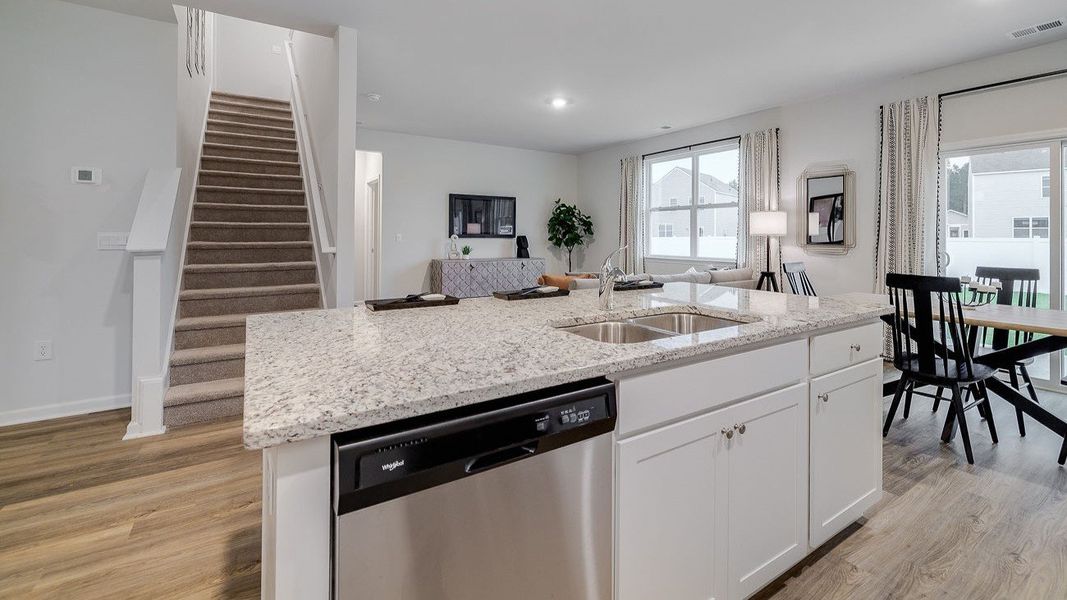 Furnished interior view inside a new home in Cypress Landing, Hardeeville (Image 10).