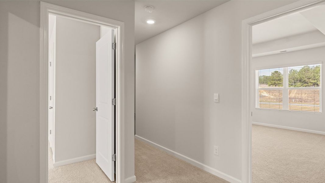 Spacious, unfurnished interior of a new home in Byrd Village, Graniteville (Image 21).