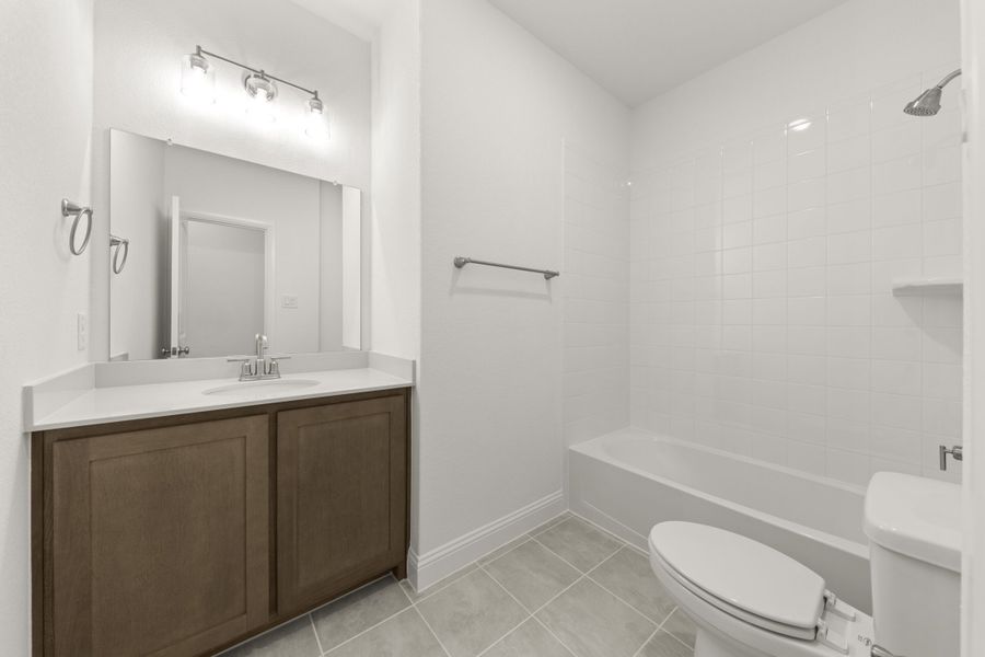 Furnished interior view inside a new home in The Reserve at Spiritas Ranch, Little Elm (Image 13).