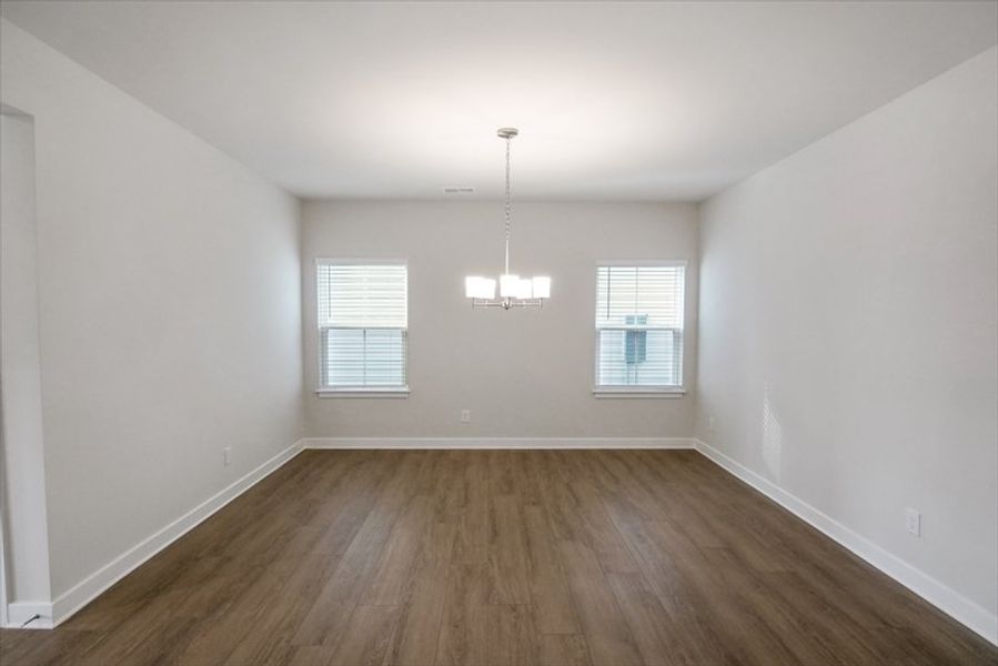 Spacious, unfurnished interior of a new home in Canterbrook Farms 2-Story, Fountain Inn (Image 22).