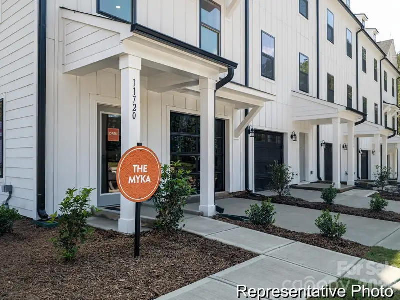 Exterior details and patio area of a home in , Charlotte (Image 3).