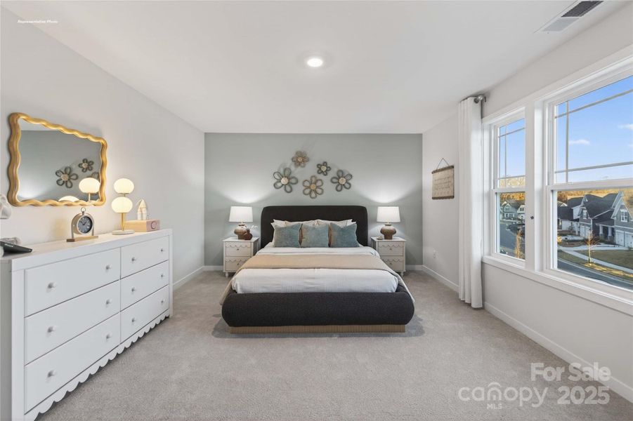 Furnished interior view inside a new home in Sanctuary at Southgate, Indian Trail (Image 22).
