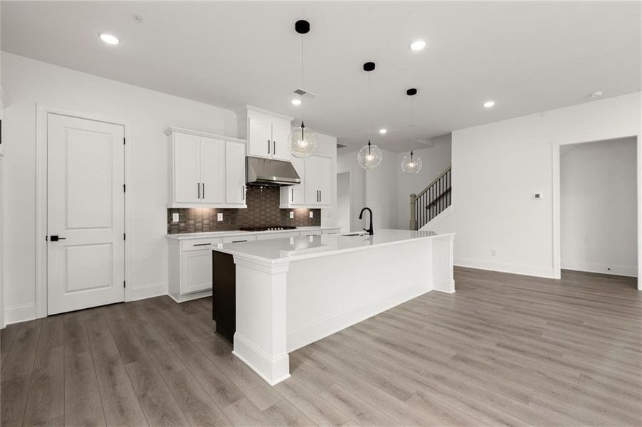 Furnished interior view inside a new home in , Kennesaw (Image 14).