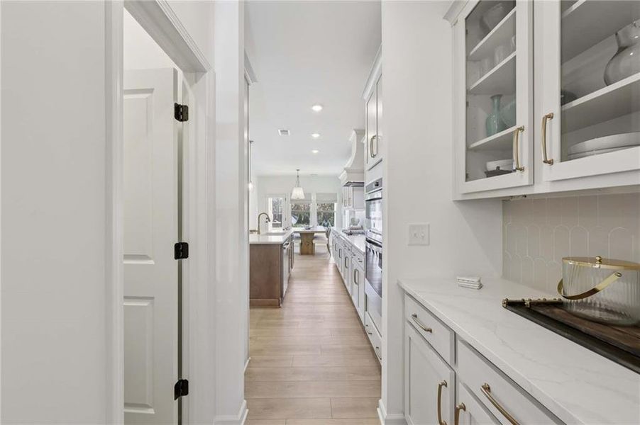 Furnished interior view inside a new home in Arbors at Richland Creek, Buford (Image 7).