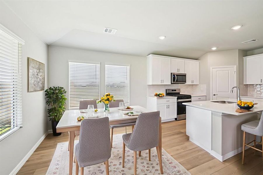 Photo is not of the actual home, but is an inspirational photo of builder’s model home and may depict options, furnishings, and/or decorator features that are not included.