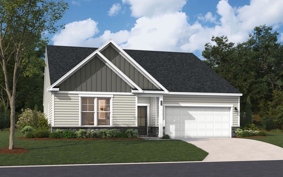 Representative exterior photo of a completed home built from the The Easton by Stanley Martin Homes in Rhodes Glen, Lawrenceville, GA (Image 49).