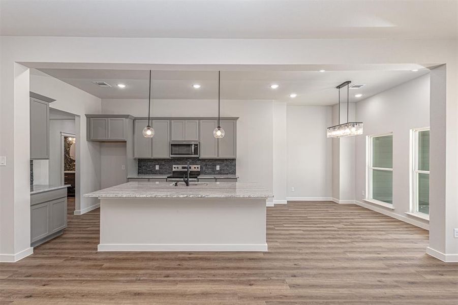 Furnished interior view inside a new home in , Wills Point (Image 10).