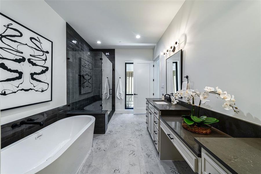 Furnished interior view inside a new home in , Dallas (Image 32). Furnished interior view inside a new home in , Dallas (Image 32).