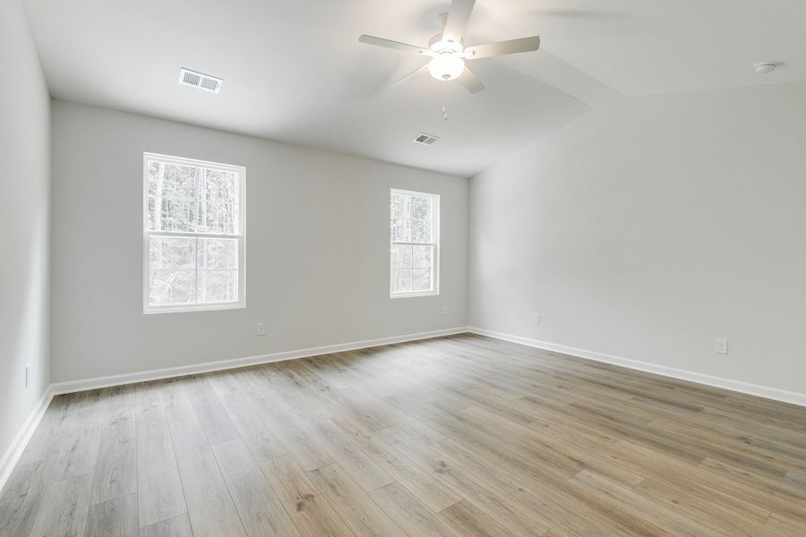 Spacious, unfurnished interior of a new home in Ellington, Elgin (Image 25). Spacious, unfurnished interior of a new home in Ellington, Elgin (Image 25).