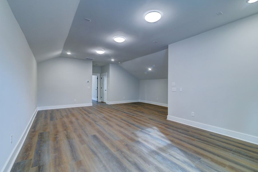 Representative unfurnished interior of a home built from the Sumter by Center Park Homes in Sweetbay Cove, Summerville (Image 49). Representative unfurnished interior of a home built from the Sumter by Center Park Homes in Sweetbay Cove, Summerville (Image 49).
