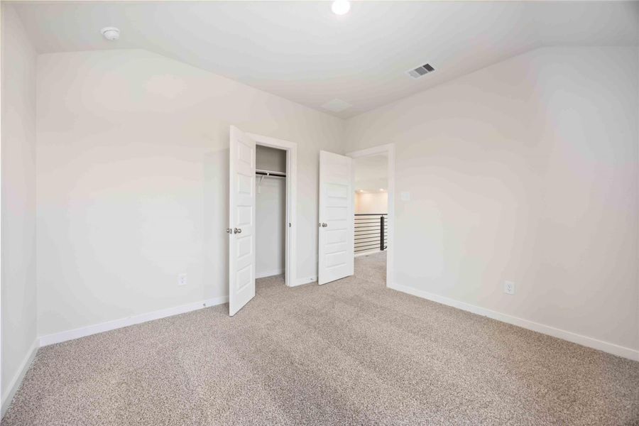Spacious, unfurnished interior of a new home in Bluebonnet Village, Bellville (Image 27). Spacious, unfurnished interior of a new home in Bluebonnet Village, Bellville (Image 27).