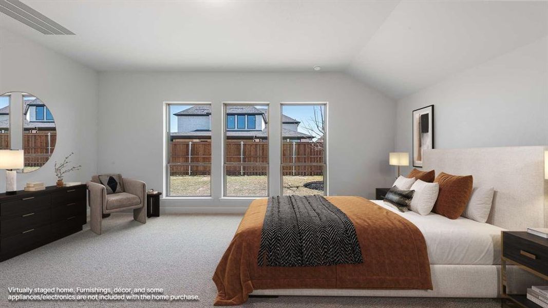 Furnished interior view inside a new home in Cambridge Crossing, Celina (Image 5).