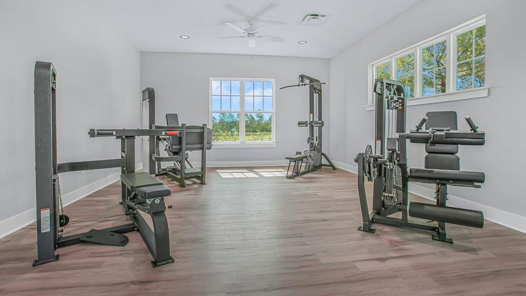 Community amenities associated with the Denham by D.R. Horton in Sawmill Branch Express, Palm Coast (Image 10).