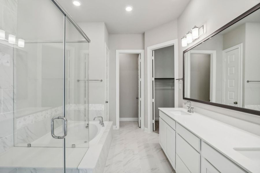Photos are not of the actual home, but are photos of the builder home with same floorplan