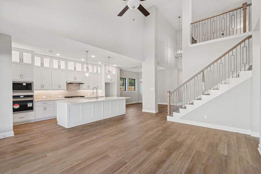 Furnished interior view inside a new home in Kresston - Enclave Collection, Magnolia (Image 14).