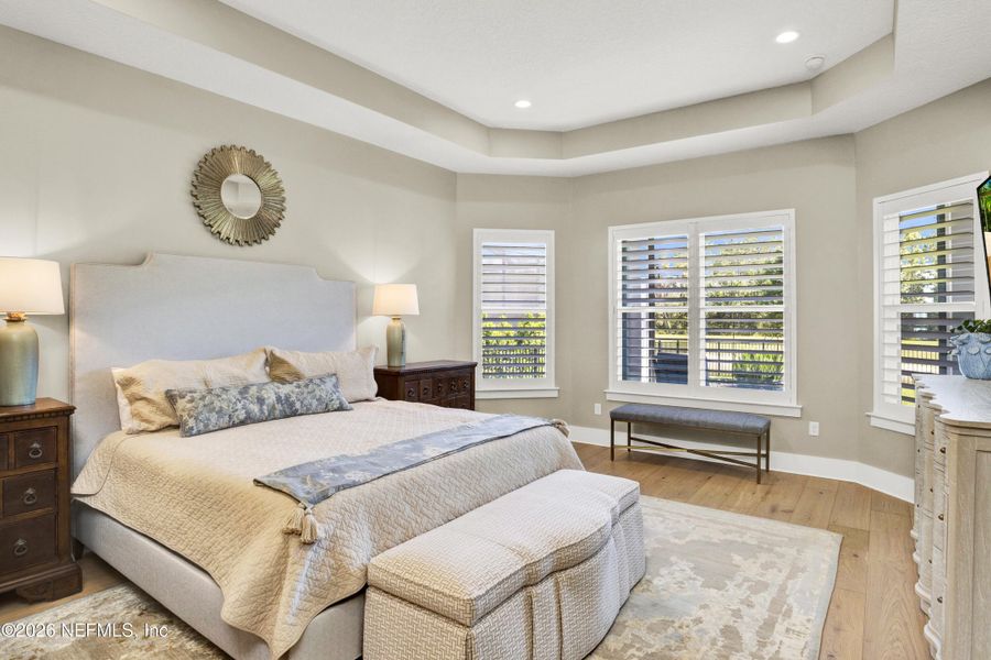 Furnished interior view inside a new home in Nocatee, Ponte Vedra (Image 18). Furnished interior view inside a new home in Nocatee, Ponte Vedra (Image 18).