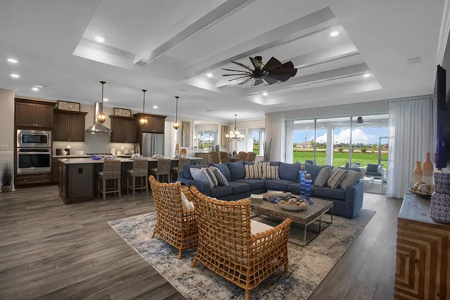 Representative furnished interior of a home built from the Kensington by Colen Built Development, LLC in On Top of the World Communities, Ocala (Image 4). Representative furnished interior of a home built from the Kensington by Colen Built Development, LLC in On Top of the World Communities, Ocala (Image 4).