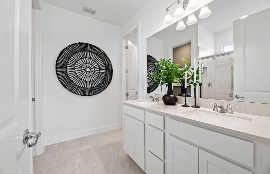 Furnished interior view inside a new home in Sweetwater Hills, Moore (Image 3).