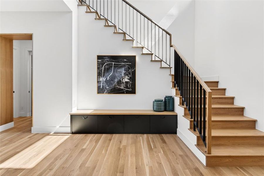 Furnished interior view inside a new home in , Dallas (Image 3).