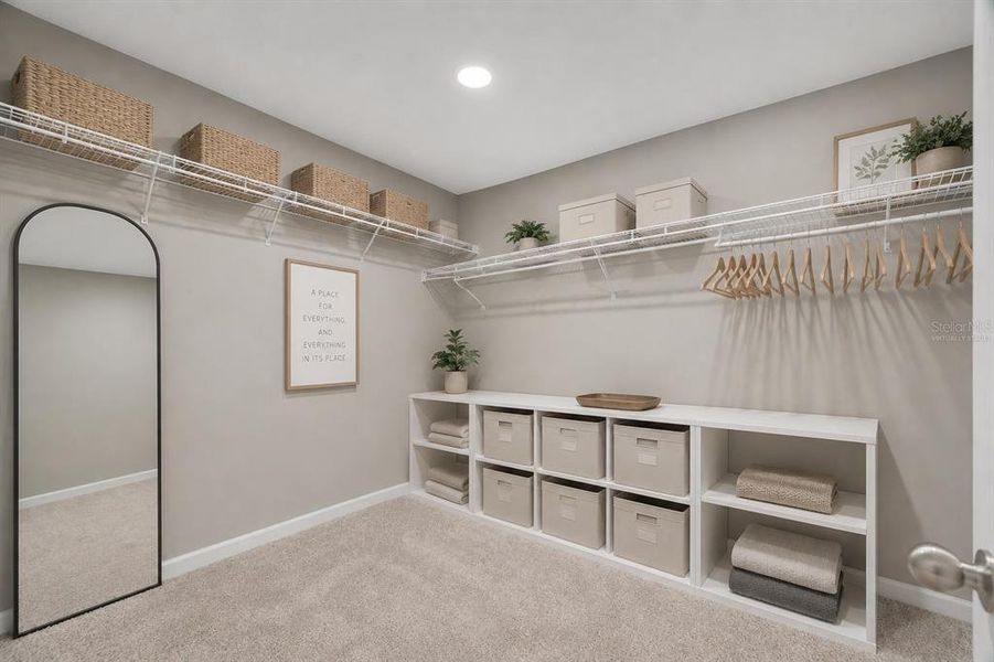 Furnished interior view inside a new home in , Wesley Chapel (Image 78).