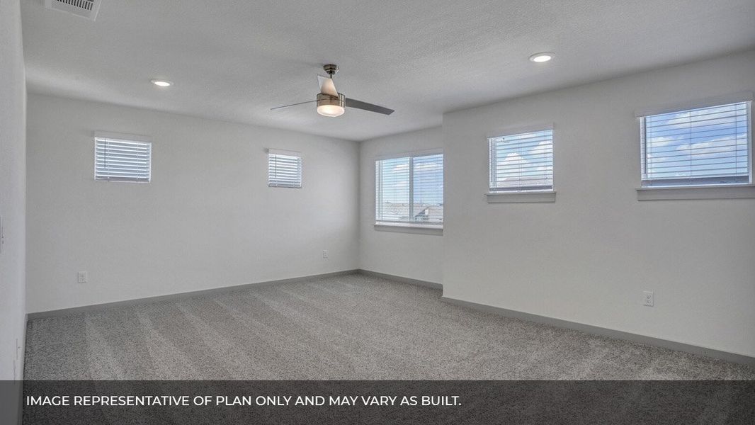 Spacious, unfurnished interior of a new home in Frontier, Mustang Ridge (Image 13).