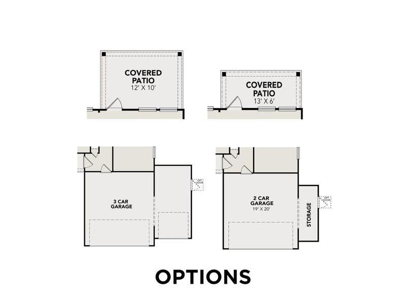 2D floor plan layout for the The Comal F by Davidson Homes LLC in Liberty Estates, Cleveland, TX (Image 4). 2D floor plan layout for the The Comal F by Davidson Homes LLC in Liberty Estates, Cleveland, TX (Image 4).