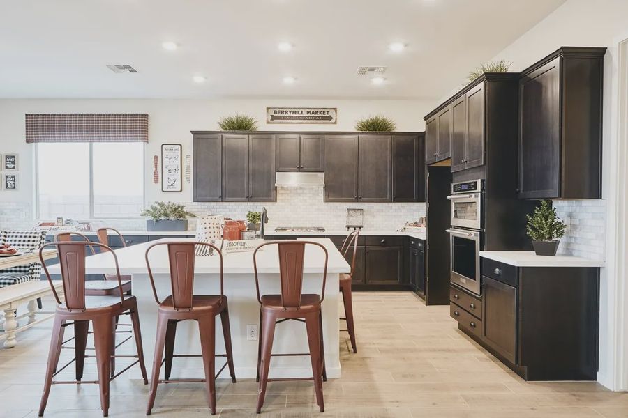 Furnished interior view inside a new home in Valencia at Granite Vista, Waddell (Image 7).