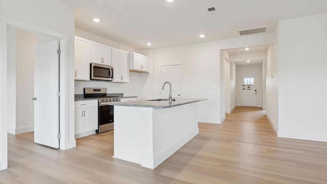 Furnished interior view inside a new home in Millstone Village, Morristown (Image 5).