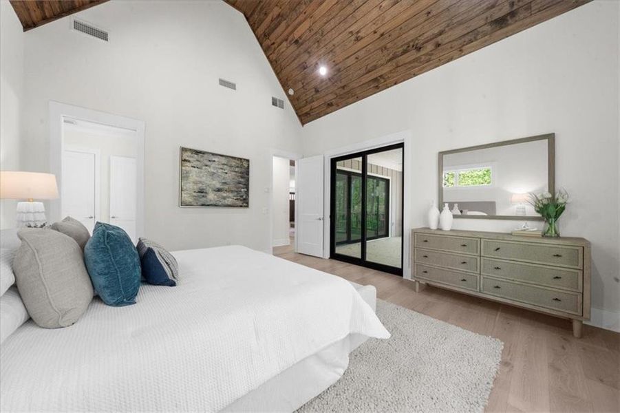 Furnished interior view inside a new home in , Gainesville (Image 28).