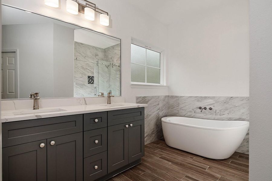 Furnished interior view inside a new home in , Magnolia (Image 8).