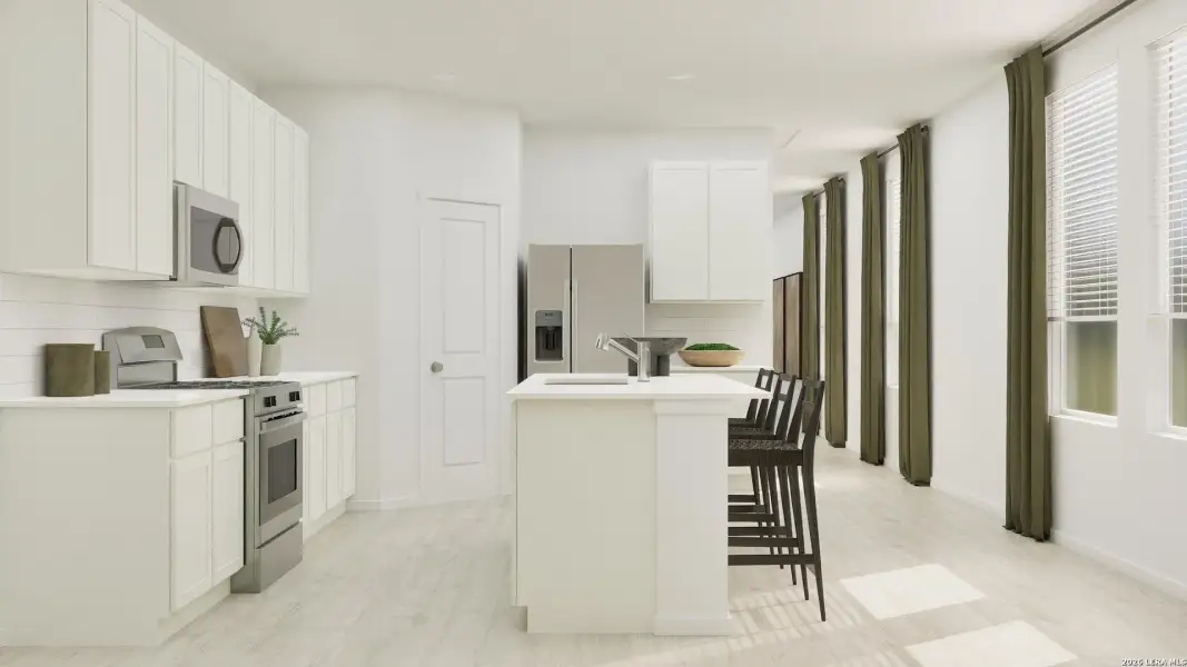 Furnished interior view inside a new home in Steelwood Trails, Marion (Image 17).