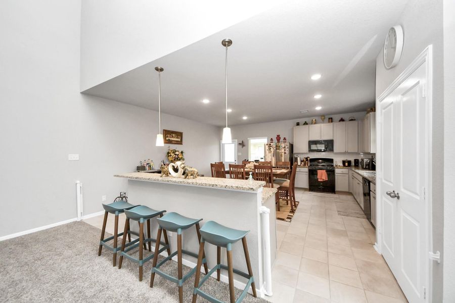Furnished interior view inside a new home in Sierra Vista, Rosharon (Image 3).