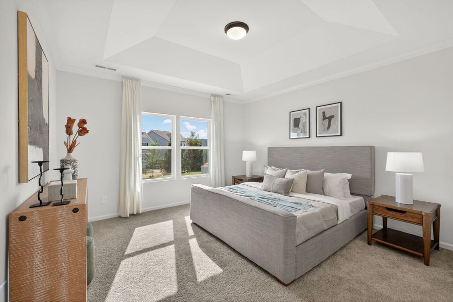 Furnished interior view inside a new home in Edgewater - Cottage Greens, Lancaster (Image 13).