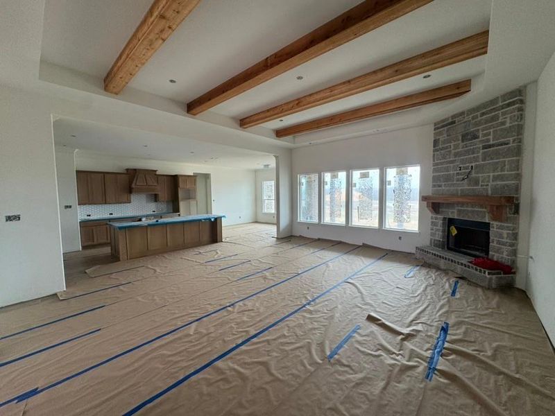 In-progress construction of a new home in Creekview Addition, Van Alstyne, TX (Image 5).