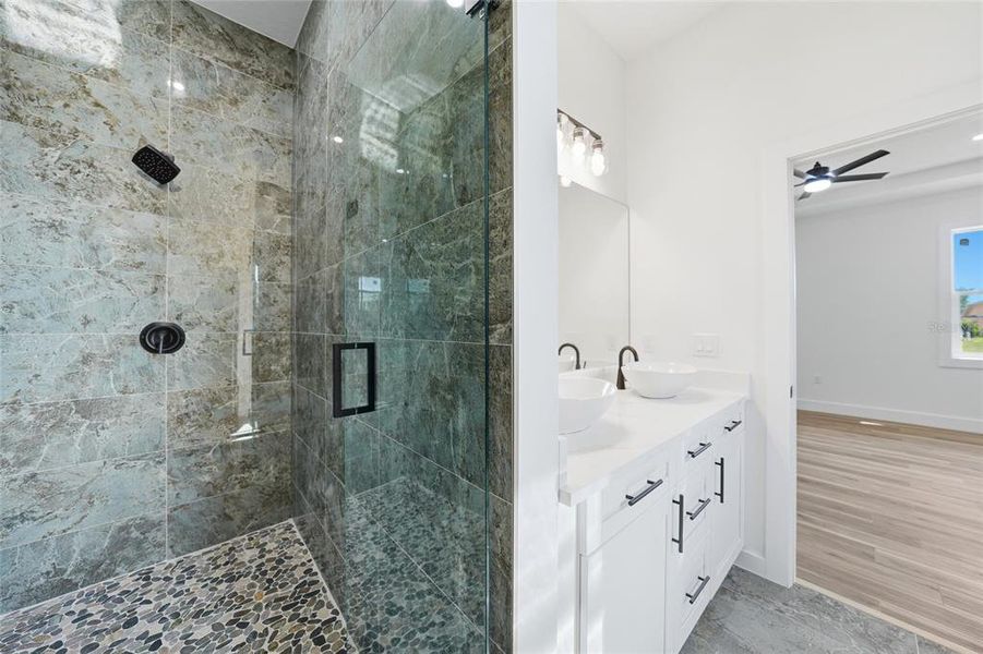 Furnished interior view inside a new home in , Punta Gorda (Image 15).