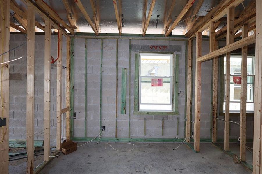 In-progress construction of a new home in Eden at Crossprairie, St. Cloud, FL (Image 13).