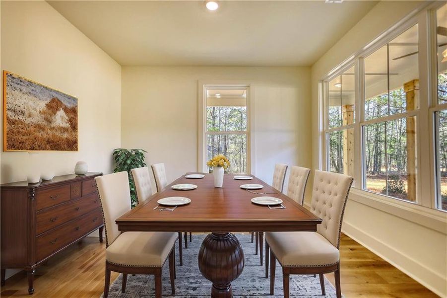 Furnished interior view inside a new home in , Mansfield (Image 7).