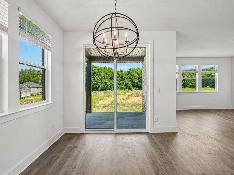 Spacious, unfurnished interior of a new home in Station Hill - Estate Series, Franklin (Image 13). Spacious, unfurnished interior of a new home in Station Hill - Estate Series, Franklin (Image 13).